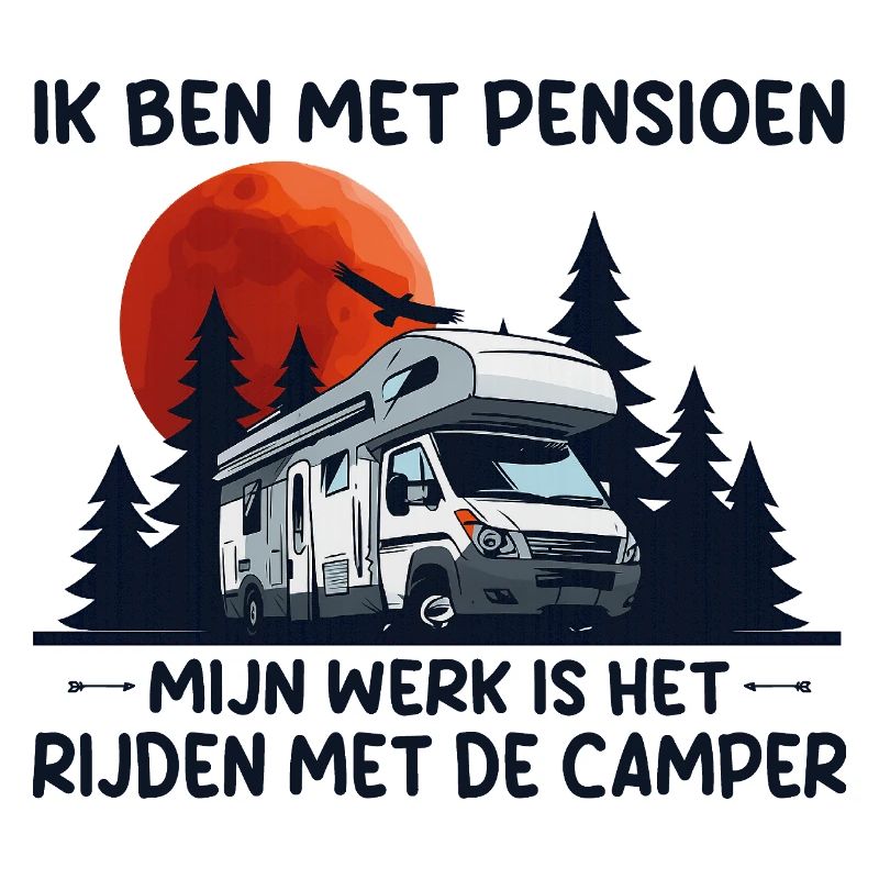 Ich bin ein pensionierter Camper.