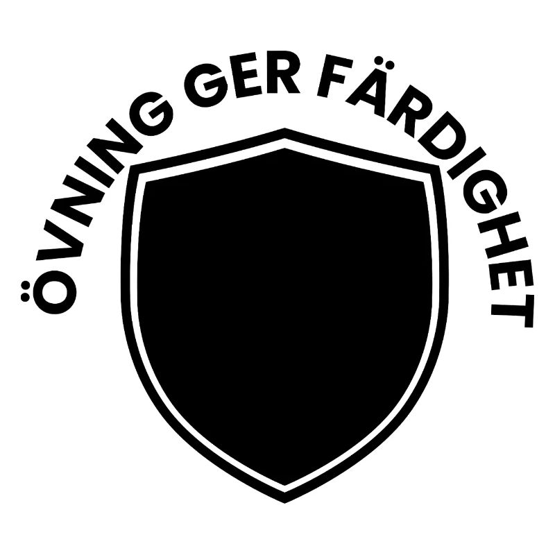 Practice makes perfect shield