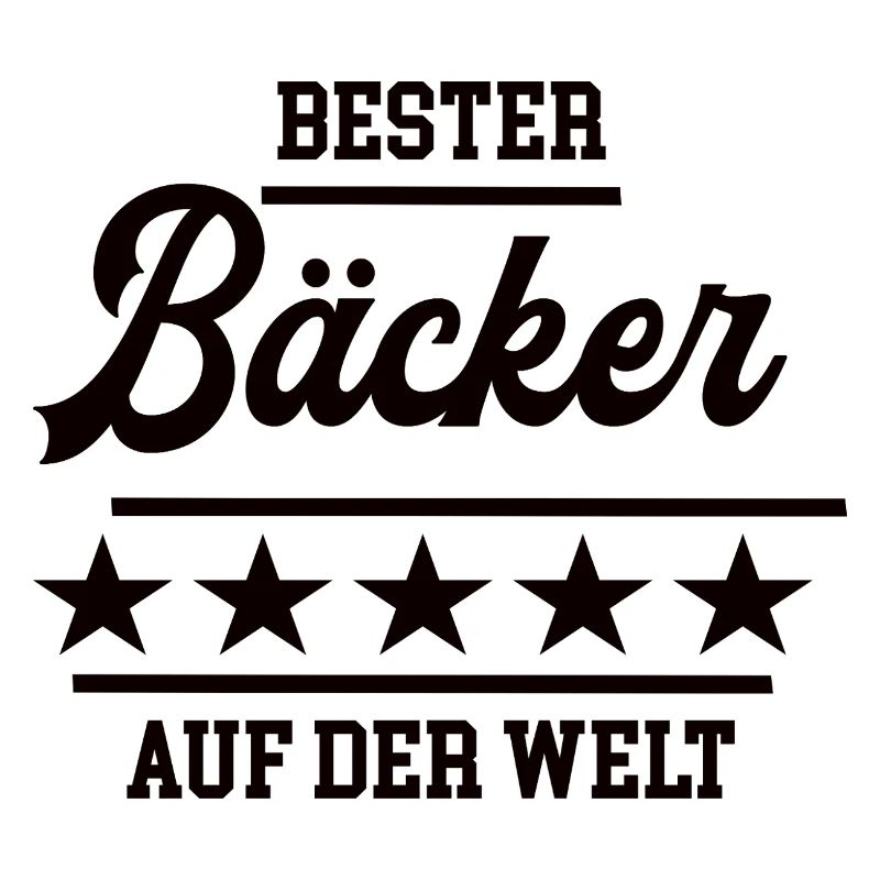 Bäcker Bester Handwerker Bäckerei Baecker Konditor