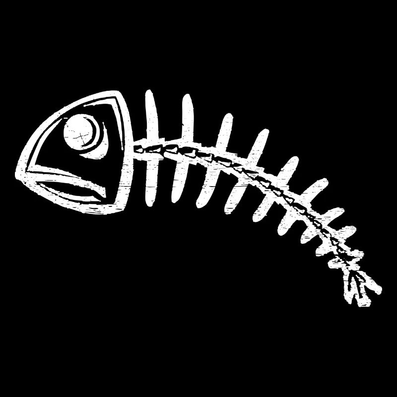 Fish skeleton as a gift idea