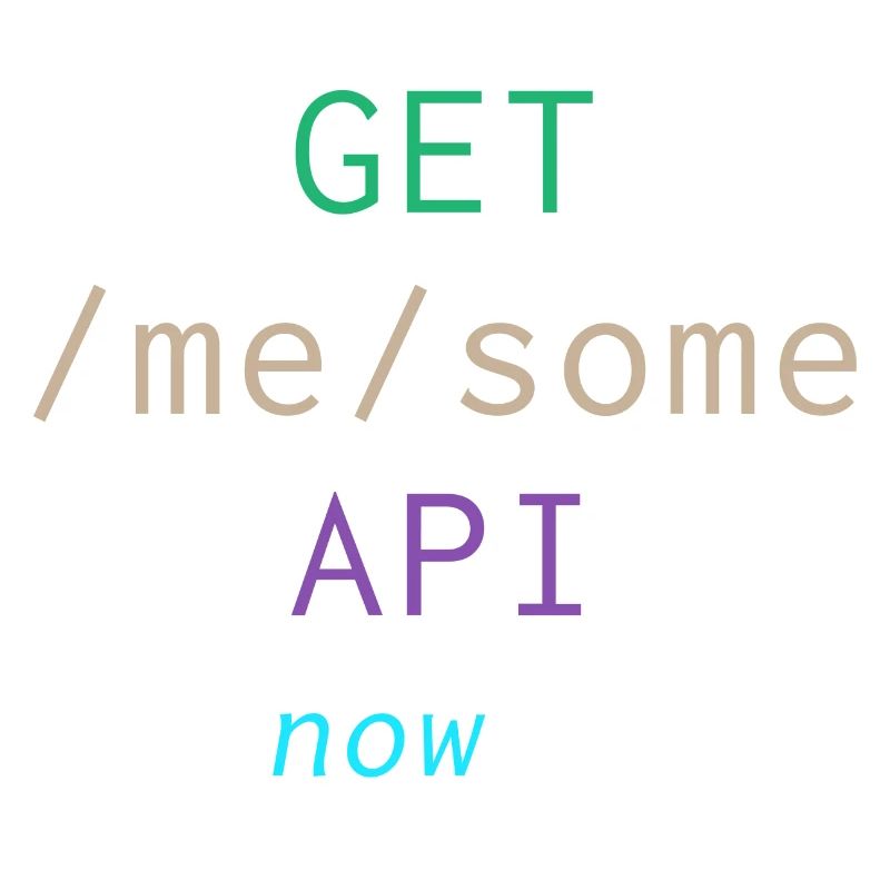 Cadeau informatique de programmation API disant