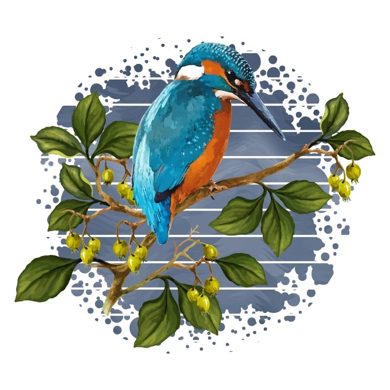 Bunter Vogel