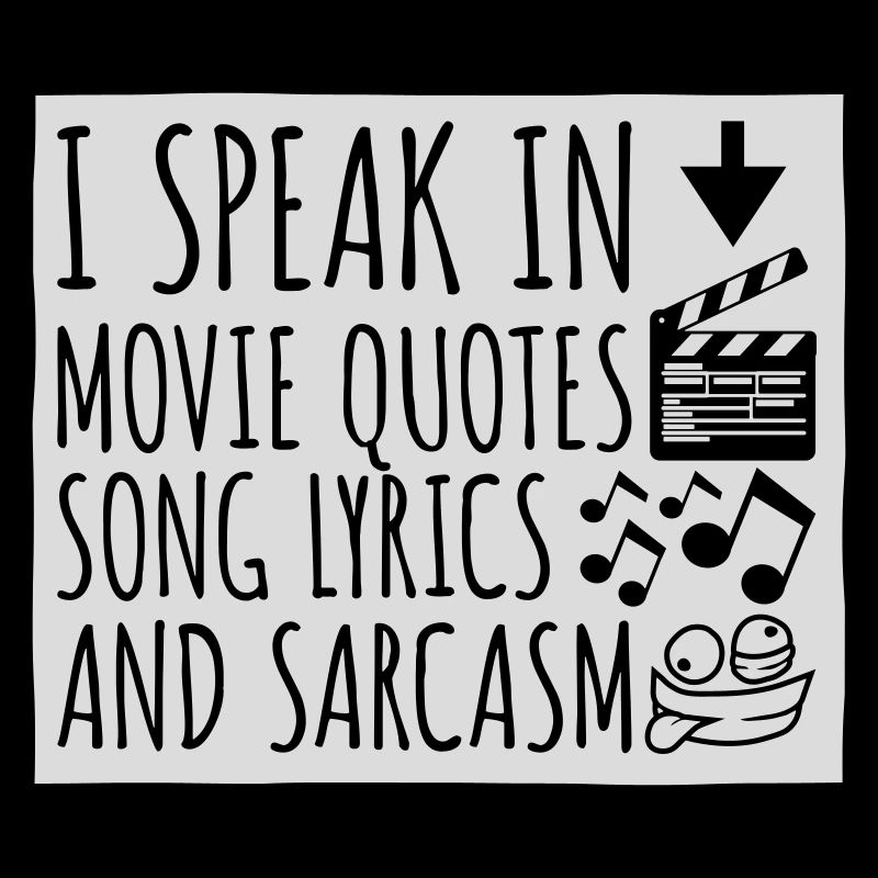 speak lyrics and sarcasm