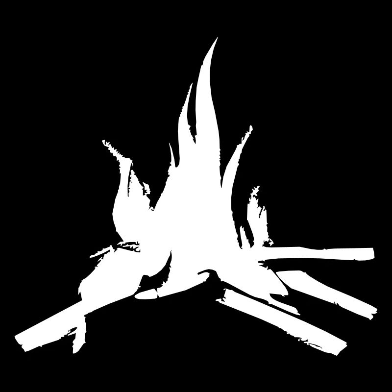 Campfire Camping Nature Forest Fire Vector 10