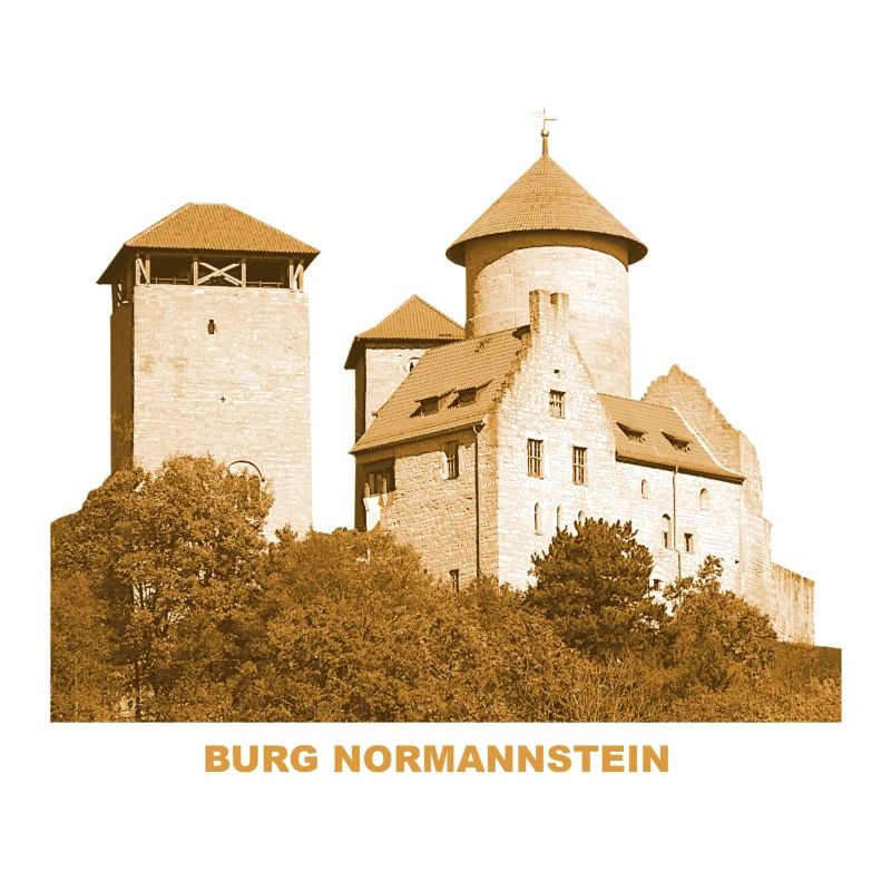 Normannstein Castle Treffurt Thuringia Werra