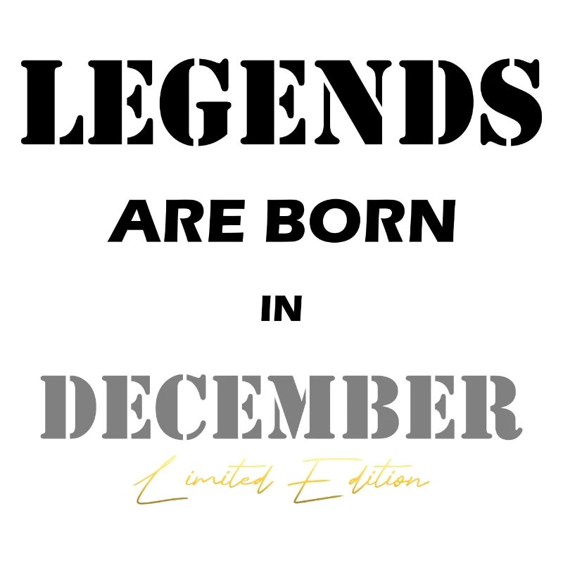 Décembre Legends Gift noir