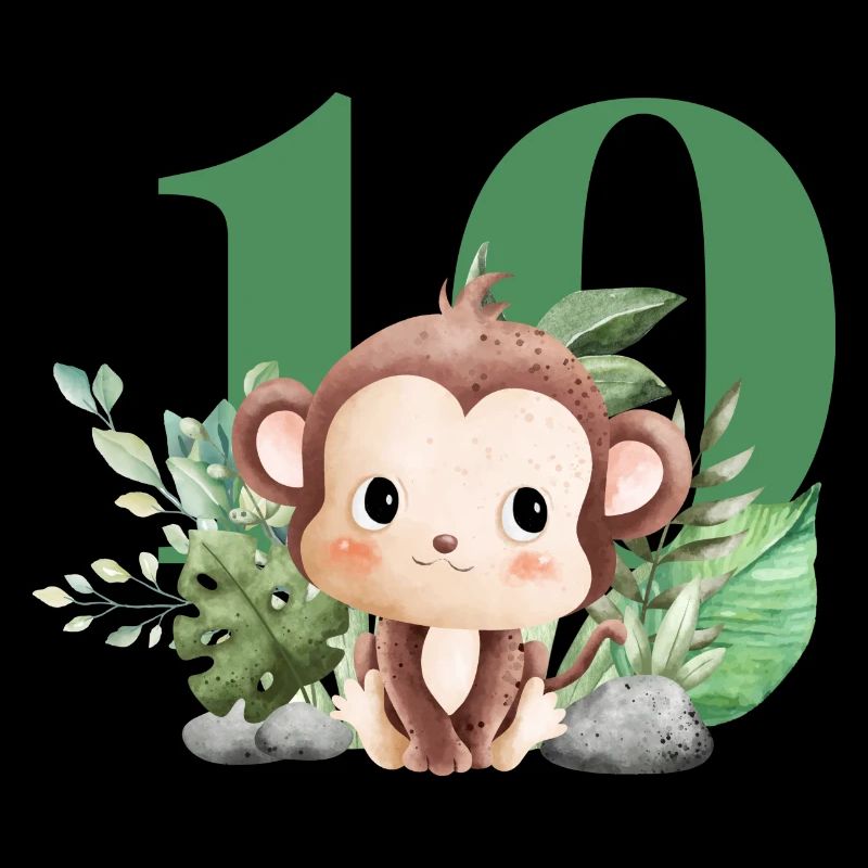 Affensafari zum 10. Geburtstag