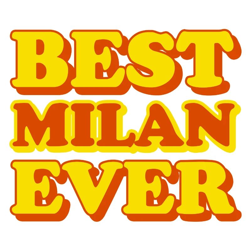 Funny gift with first name Milan