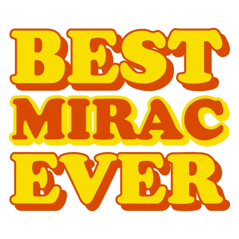 Funny gift with first name Mirac