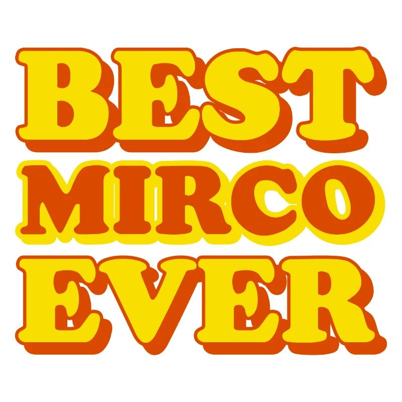 Funny gift with first name Mirco