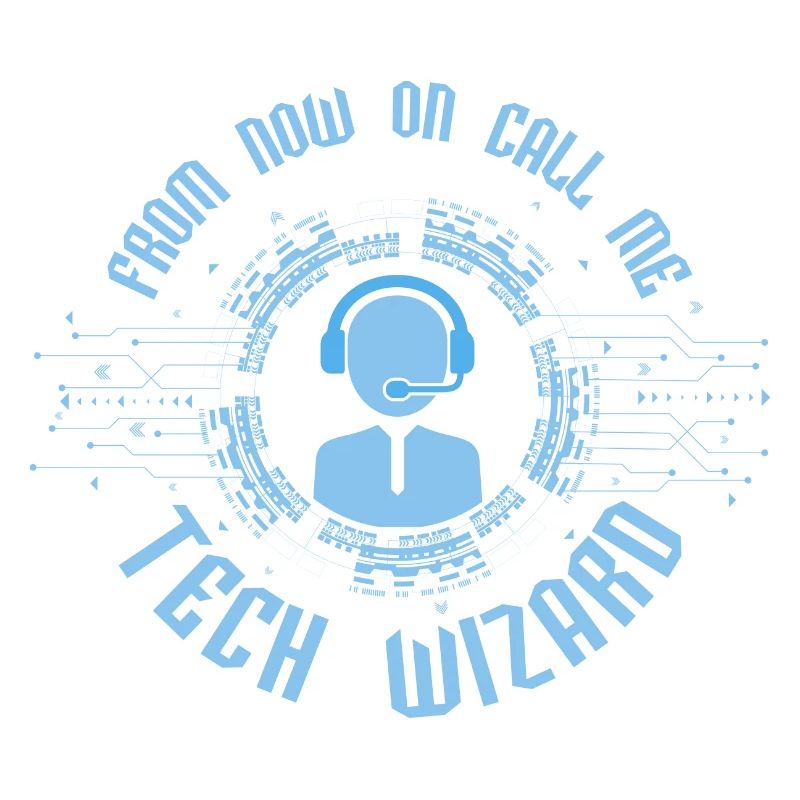 À partir de maintenant, appelez-moi Tech Wizard Computer Tech Supp
