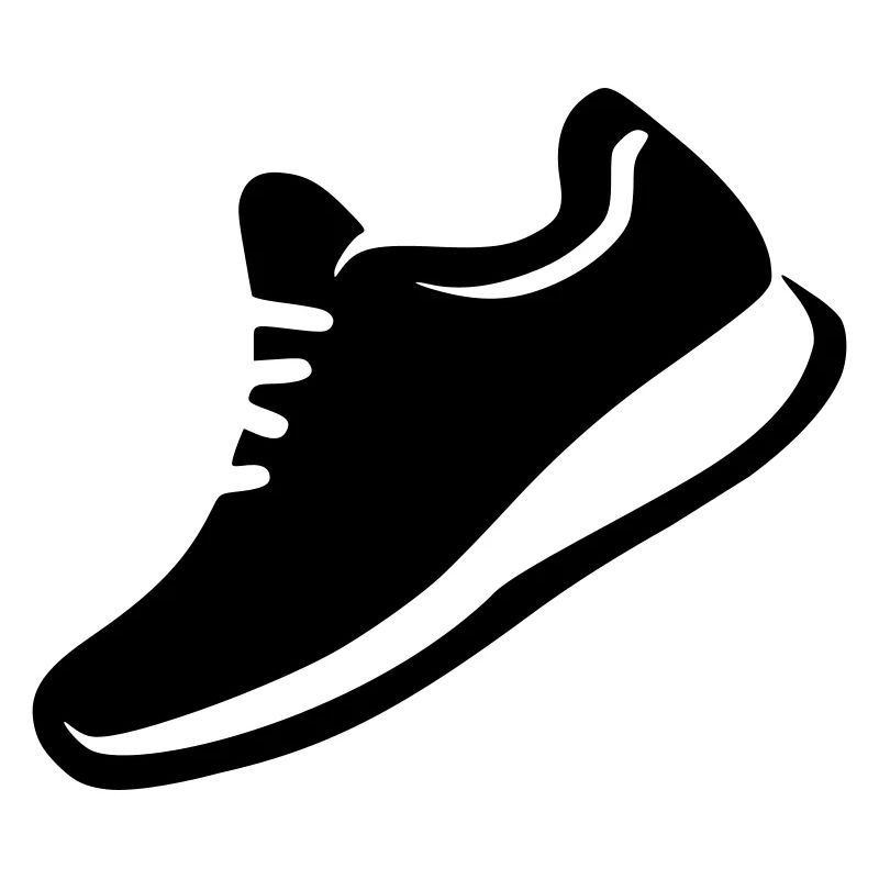 Running Sport Shoe Dynamic Symbol Icon Vector