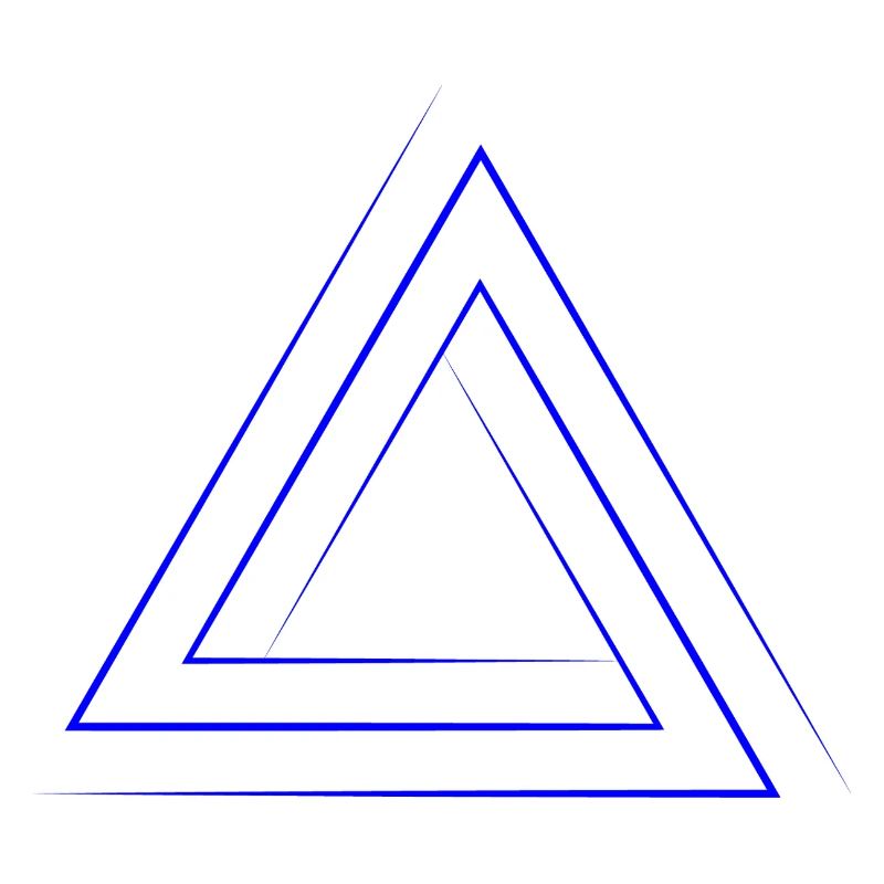 Geometric triangular nesting