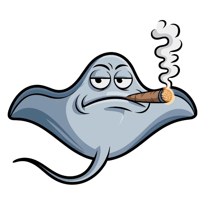 Ene Rochen Raucher Spruch Zigarette Kippe Rauchen