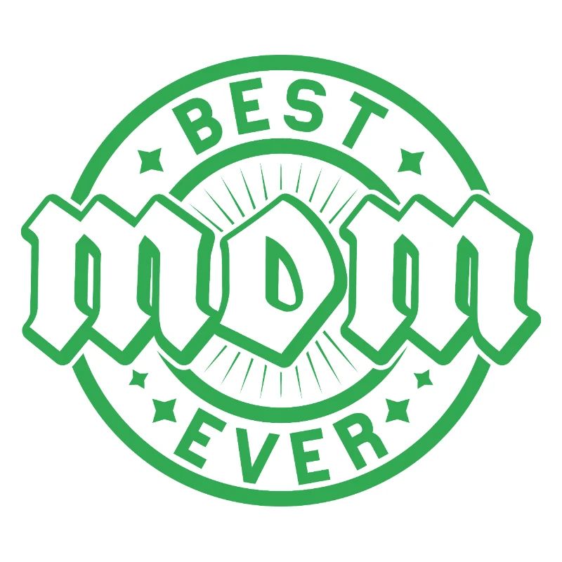 Bestes Forever-Emblem mit Herzen