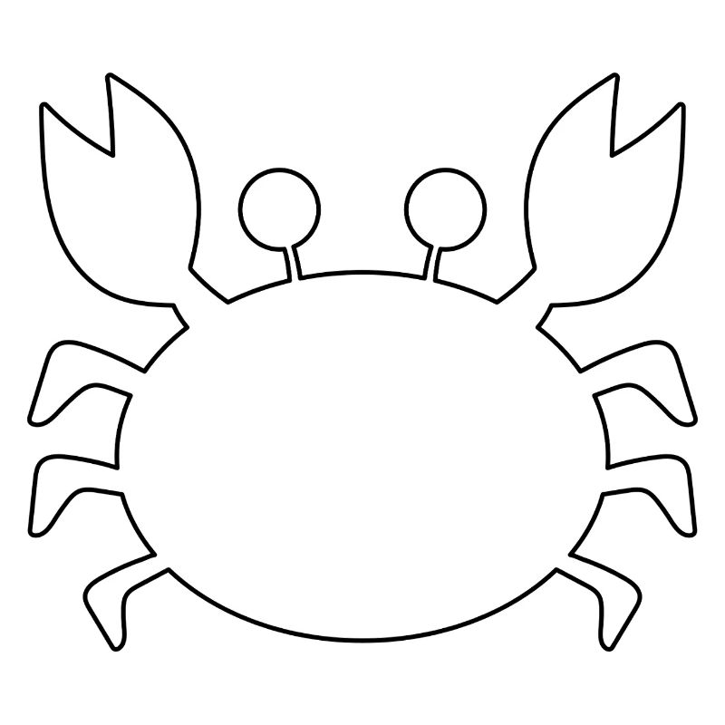 Krabbenumriss