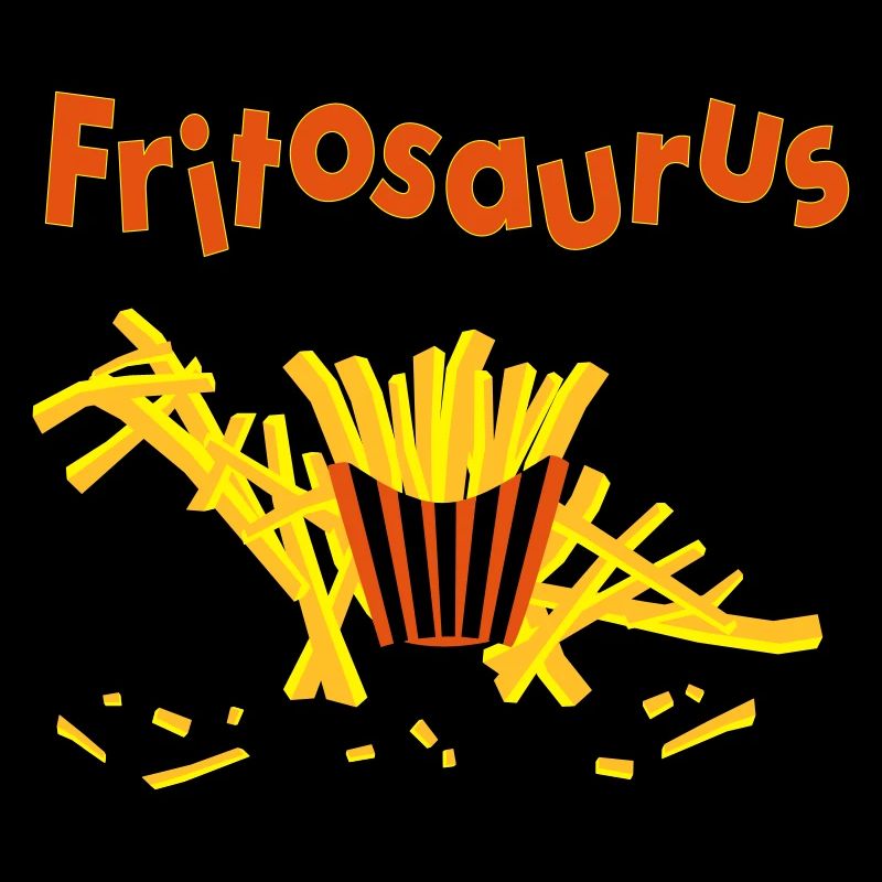 Fritosaurus - Vector both in one design