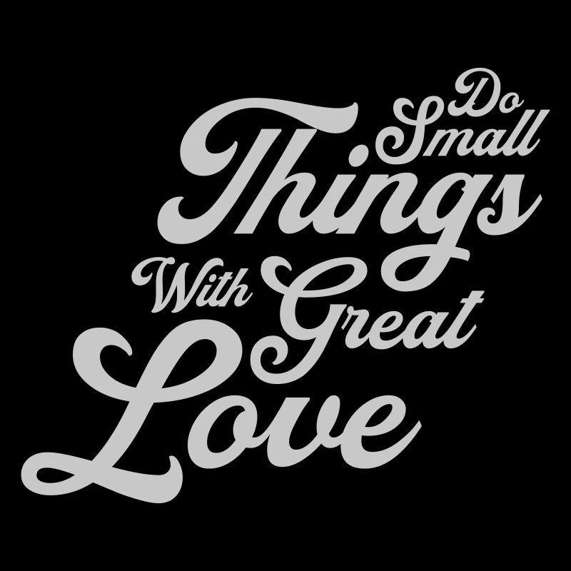 Zitat do small things