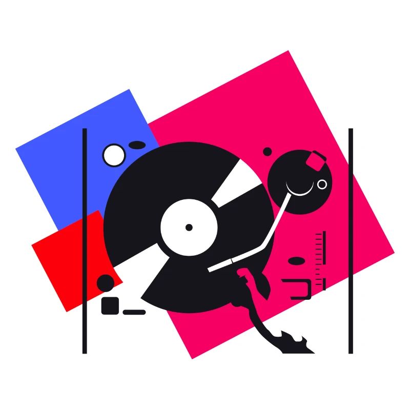 colorful turntables 2