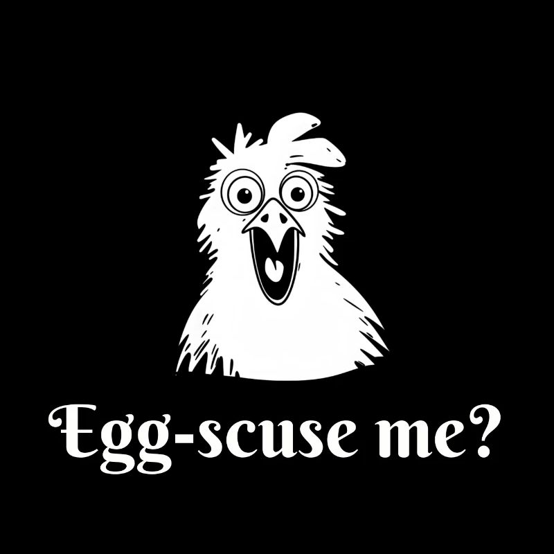 Egg-scuse me?