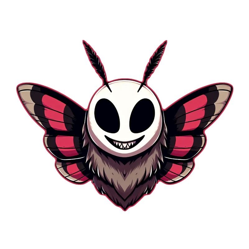 Evil Moth - Mothman Cryptid