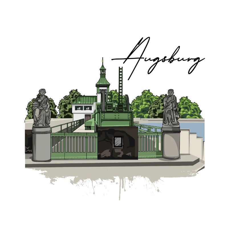 High Indulgence // High Customs // Augsburg // Illustration