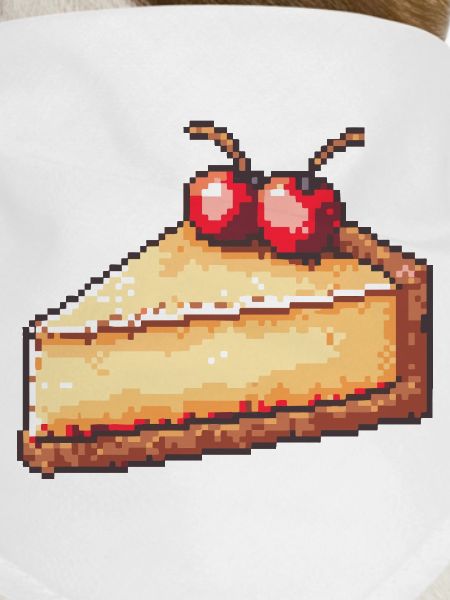 Pixel Cheesecake Cherry Slice