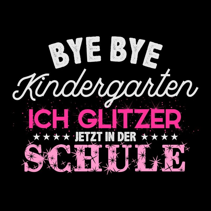 Tschüss Kindergarten Schule Einschulung Geschenk