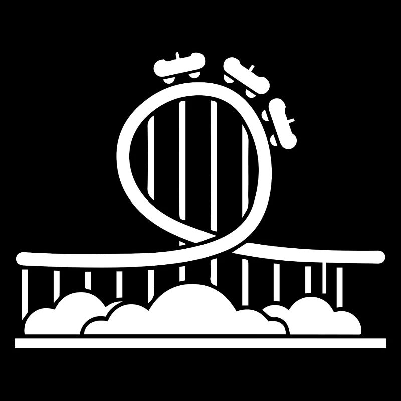 Rollercoaster Achterbahn