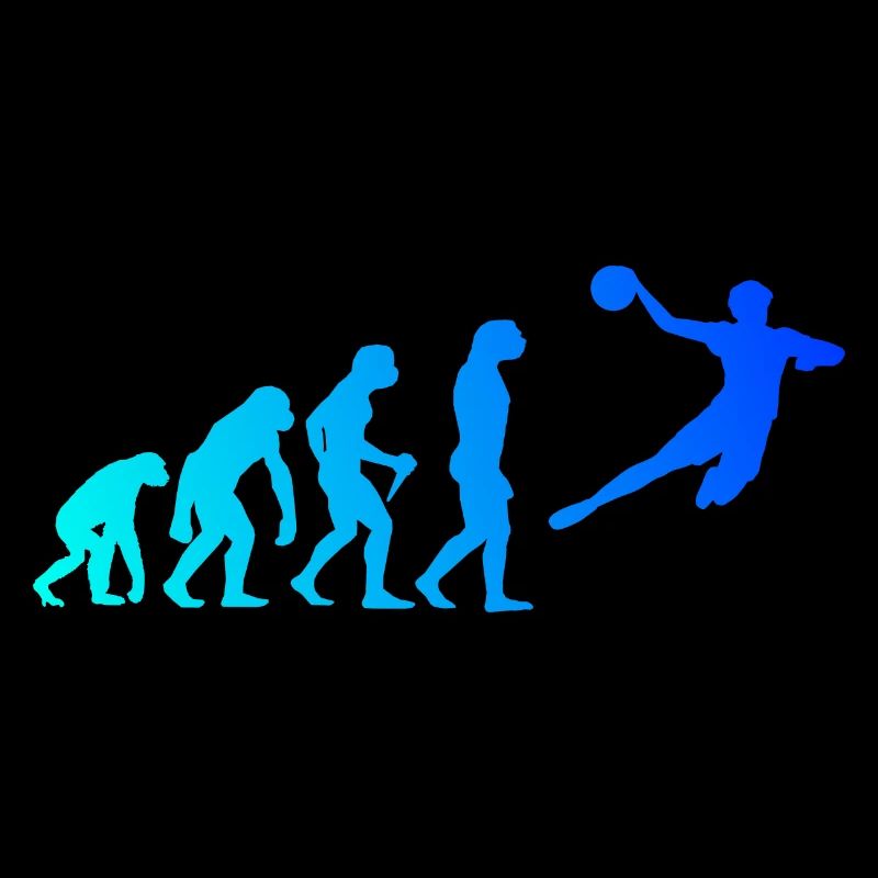 Handball Evolution Kinder Handballspieler Herren D