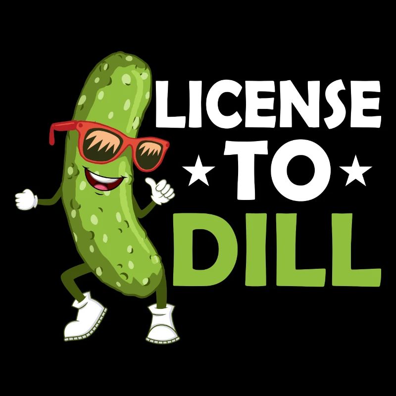 Licence pour cornichon au concombre à l’aneth