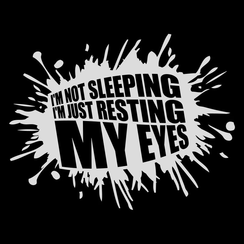 im not sleeping Quote