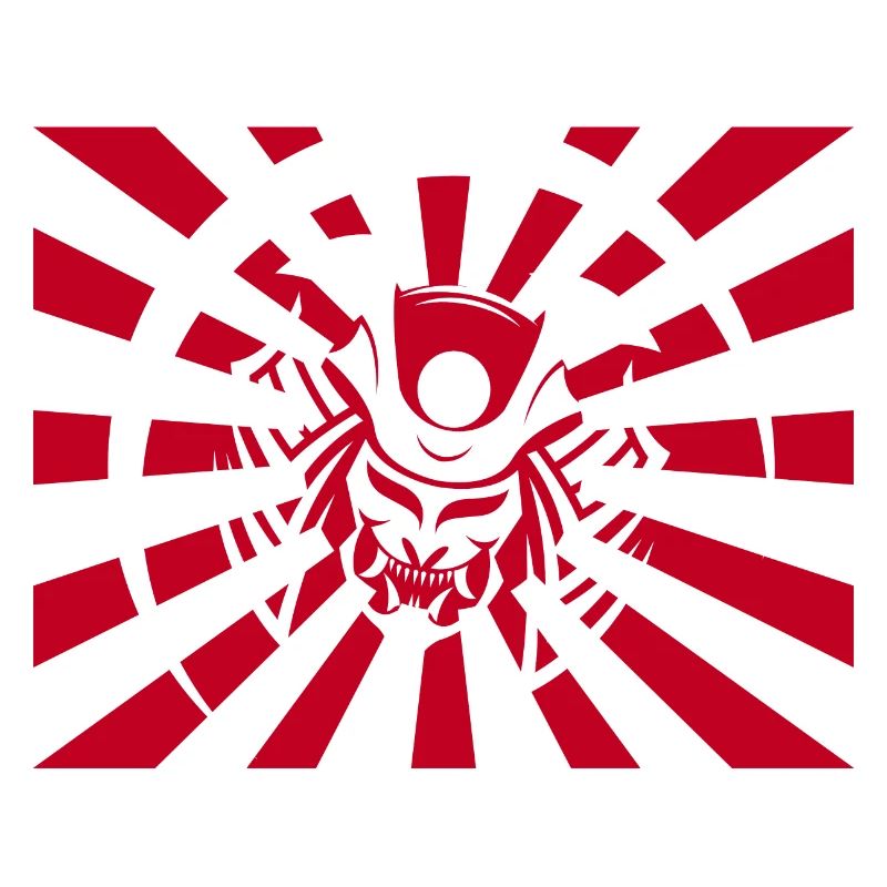 Samurai Samurai Mask Warrior Mask Oni Mask