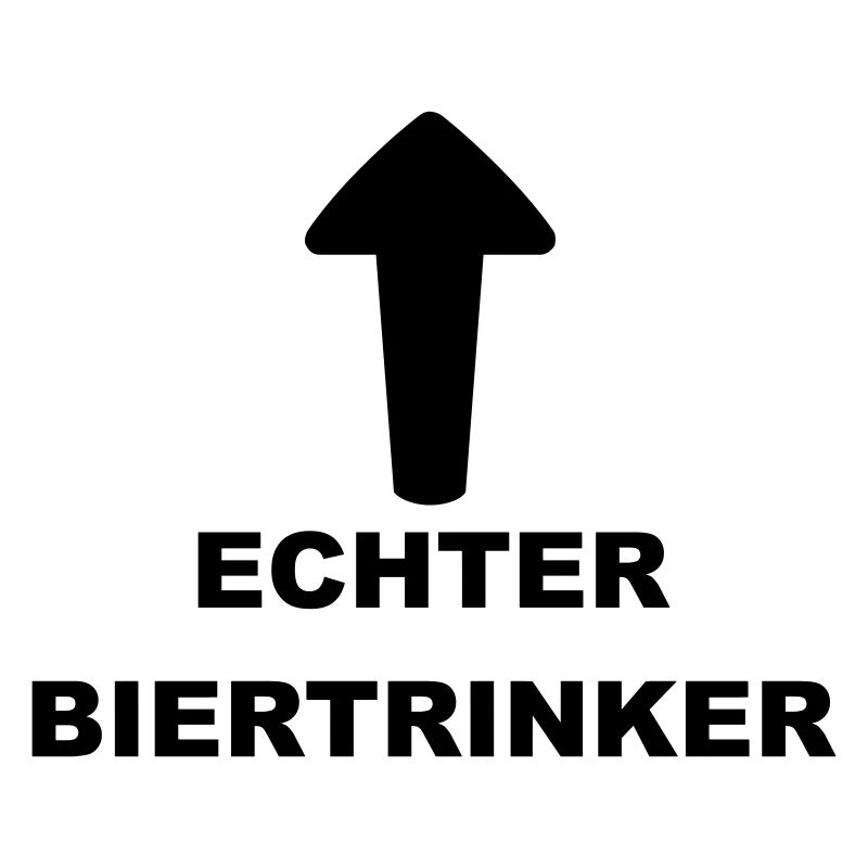 Lustiges "Echter Biertrinker" Design