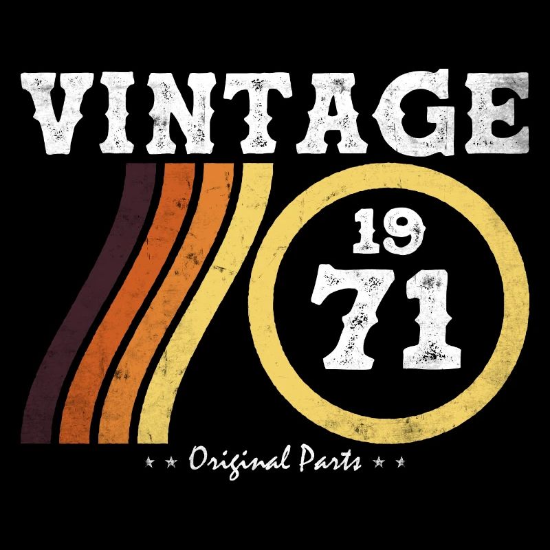 Rétro Vintage 1971 - Classique Édition Limitée 53