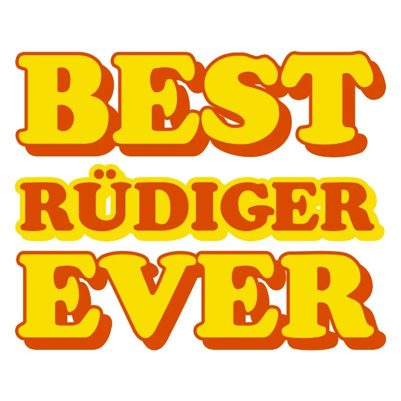 Rüdiger Vorname Lustiges Geschenk