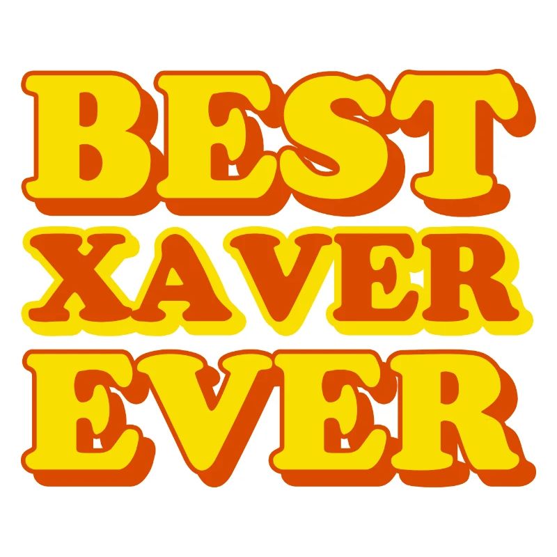 Funny gift with first name Xaver