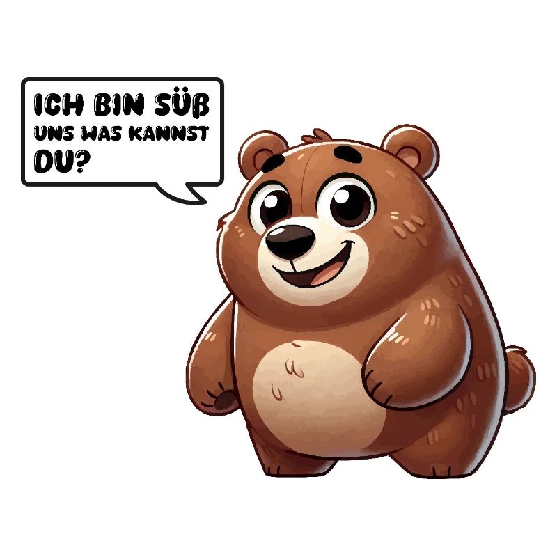 Bear Comic Cute