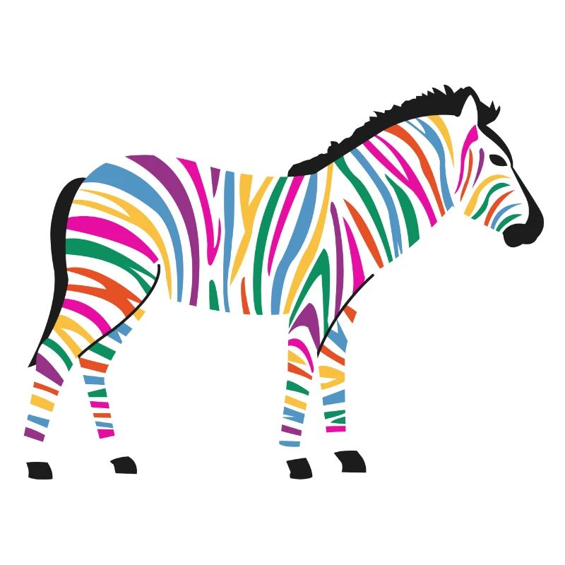 Das bunte Zebra