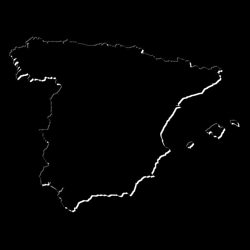 Spain | Map | Shadow