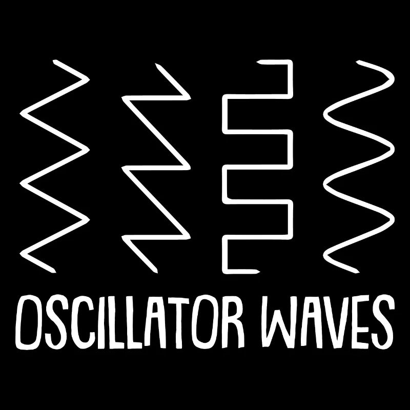 Retro Synthesizer Keyboard Synth Waves