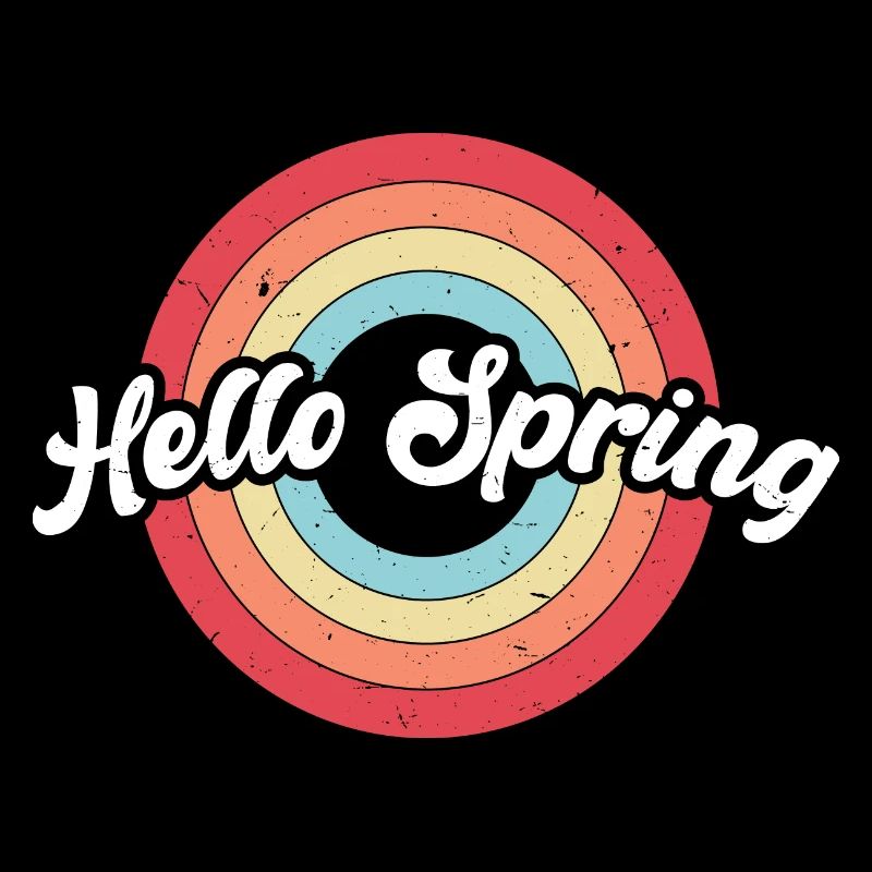 Hello Spring Hello Spring Vintage Arc-en-ciel