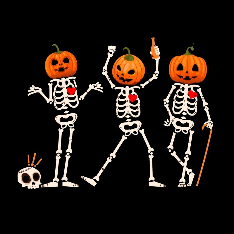 Halloween Skelette