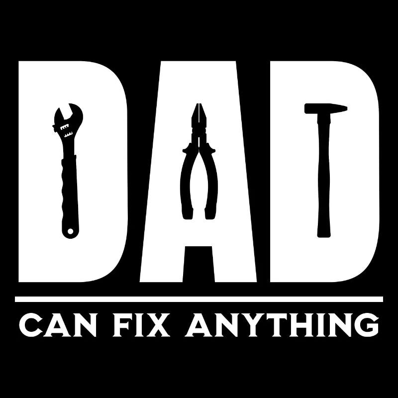 Dad fixes everything