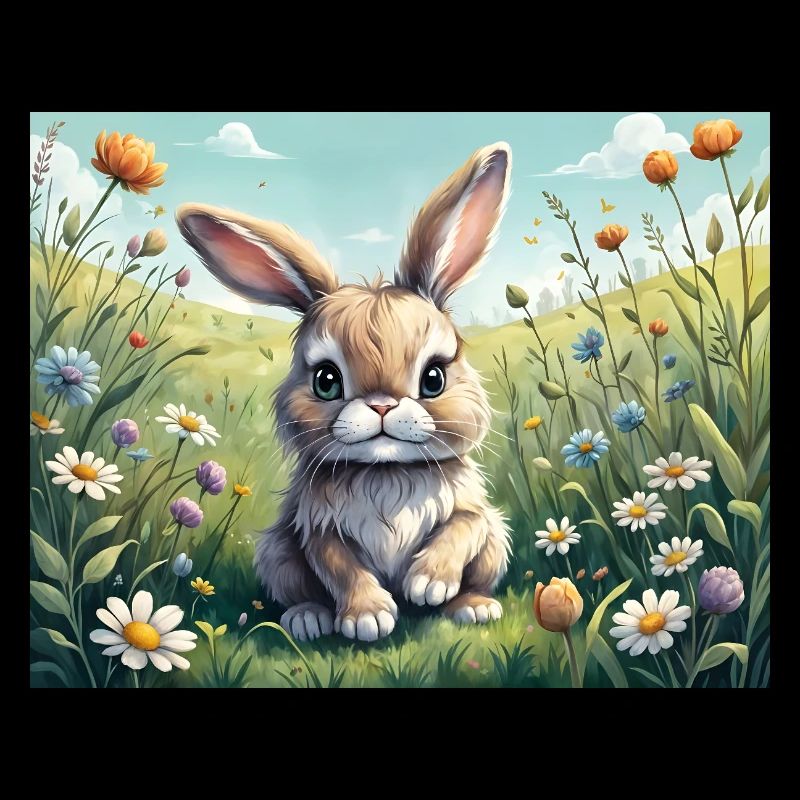 Cute little Easter bunny
