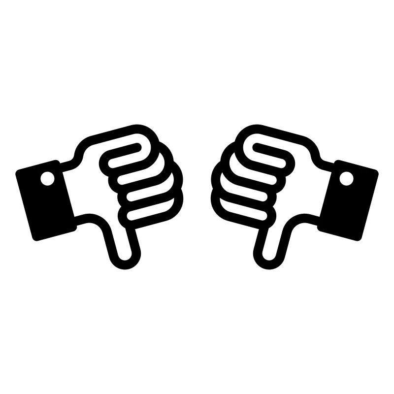 Daumen runter / Thumbs down (2)