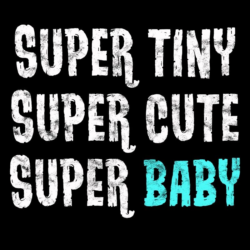 Super petit - super mignon - super bébé - bleu