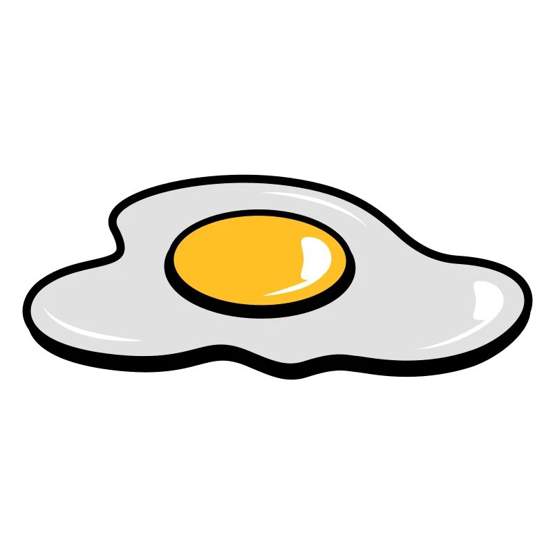 A fried egg