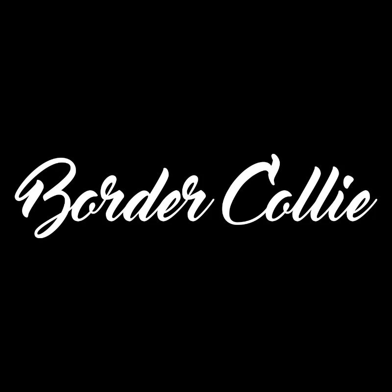 Cadeau de propriétaire de chien d'amour de chien Border Collie