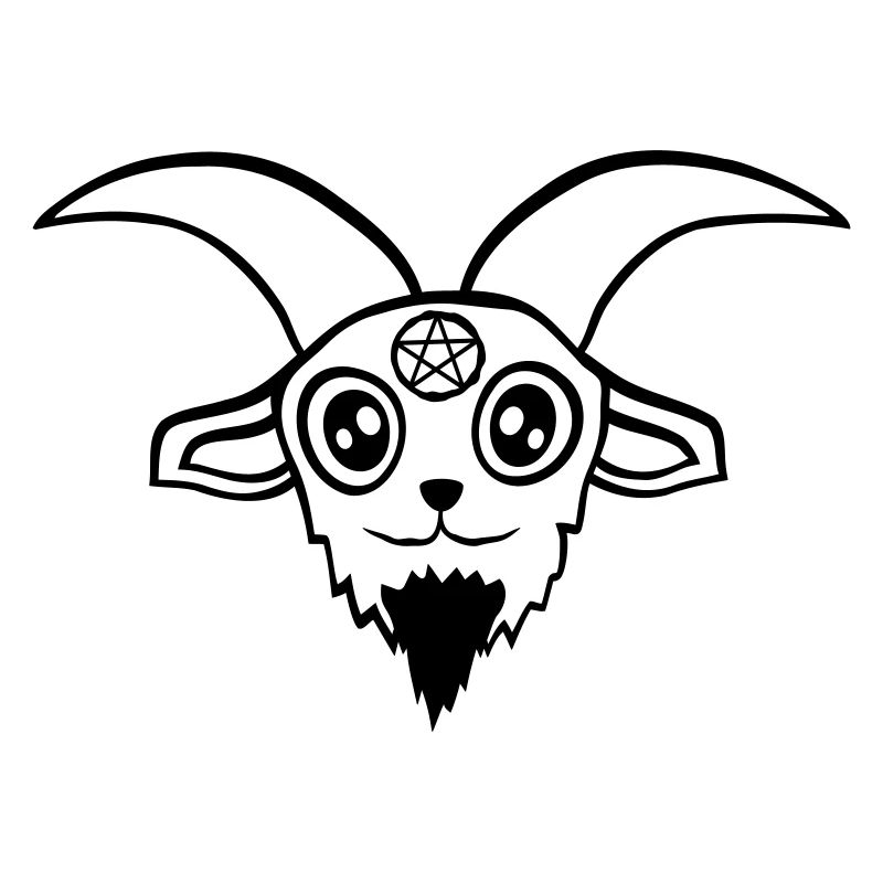 Pentagram Devil Goat